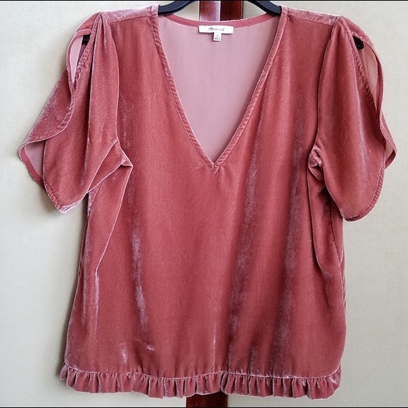 Madewell Tops - Madewell velvet top